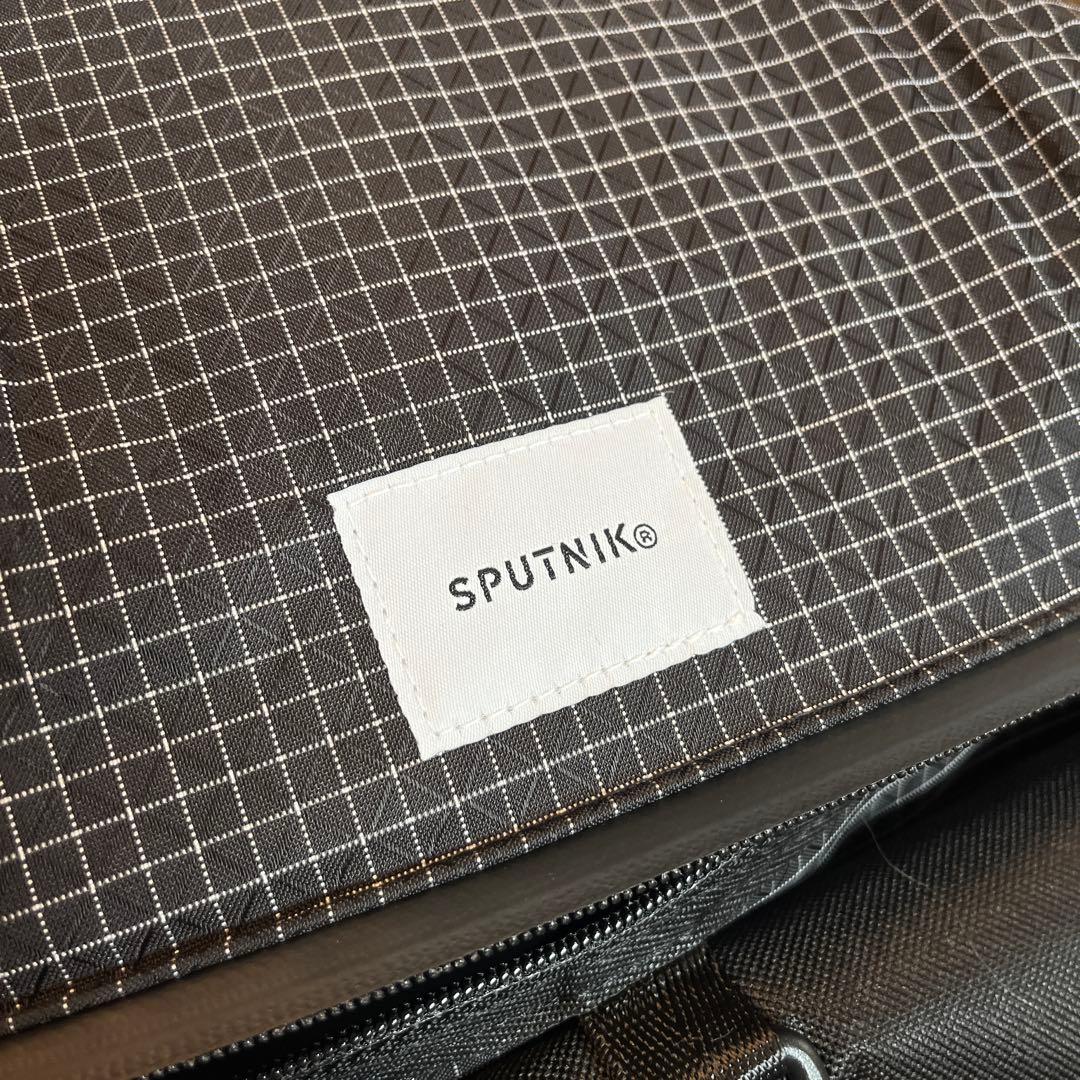 SPUTNIK ペットキャリー ブラック チェック柄　新品　中型犬