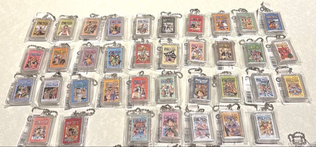 ワンピース ONEPIECE コミックチャーム コンプリートセット新品未使用