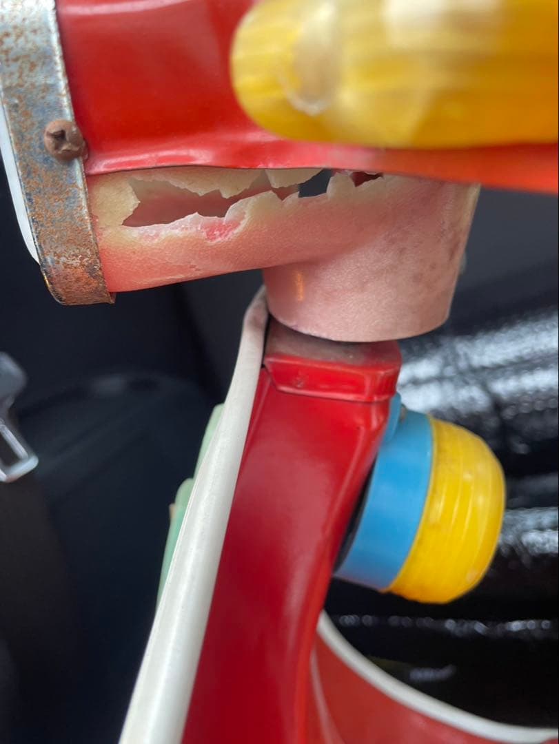 VESPA ペダル式三輪車 ブリキ玩具 置物