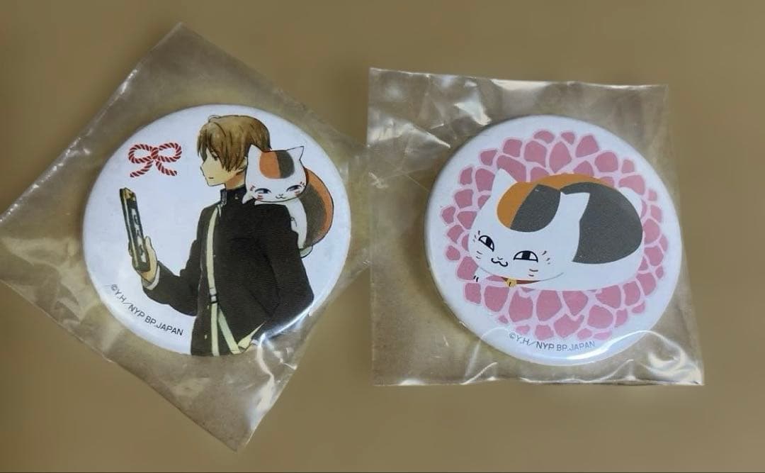 夏目友人帳 一番くじキャラバン おみくじ 缶バッジ 全10種コンプリートセット