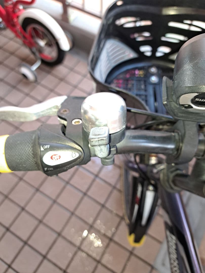 ※直接引き取り BRIDGESTONE キッズサイクル ネイビー