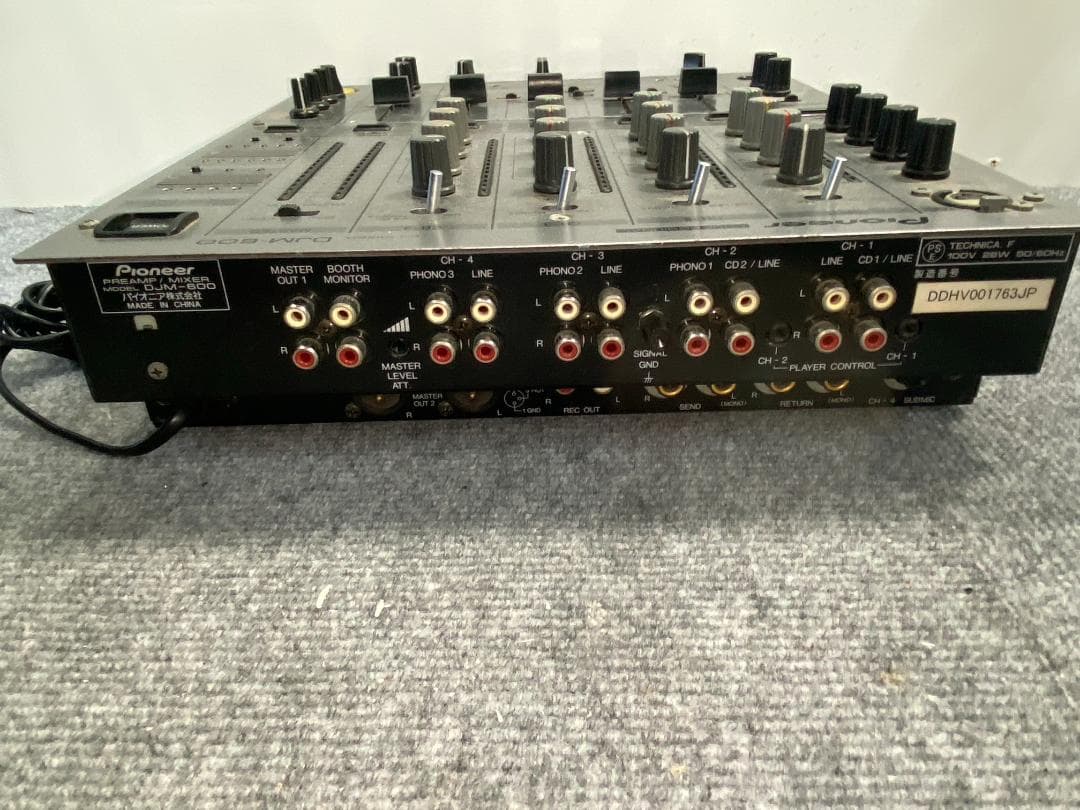 pioneer DJM-600 DJ ミキサー