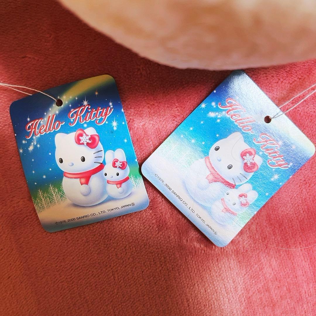 希少レア　ハローキティ　雪だるま　日本限定　2000年製 サンリオ　平成レトロ