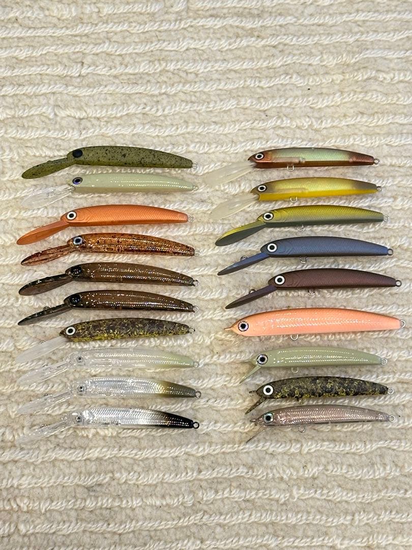 ハンクル　HMKL ザッガー50、50F1 、K-1ミノー　 19個セット