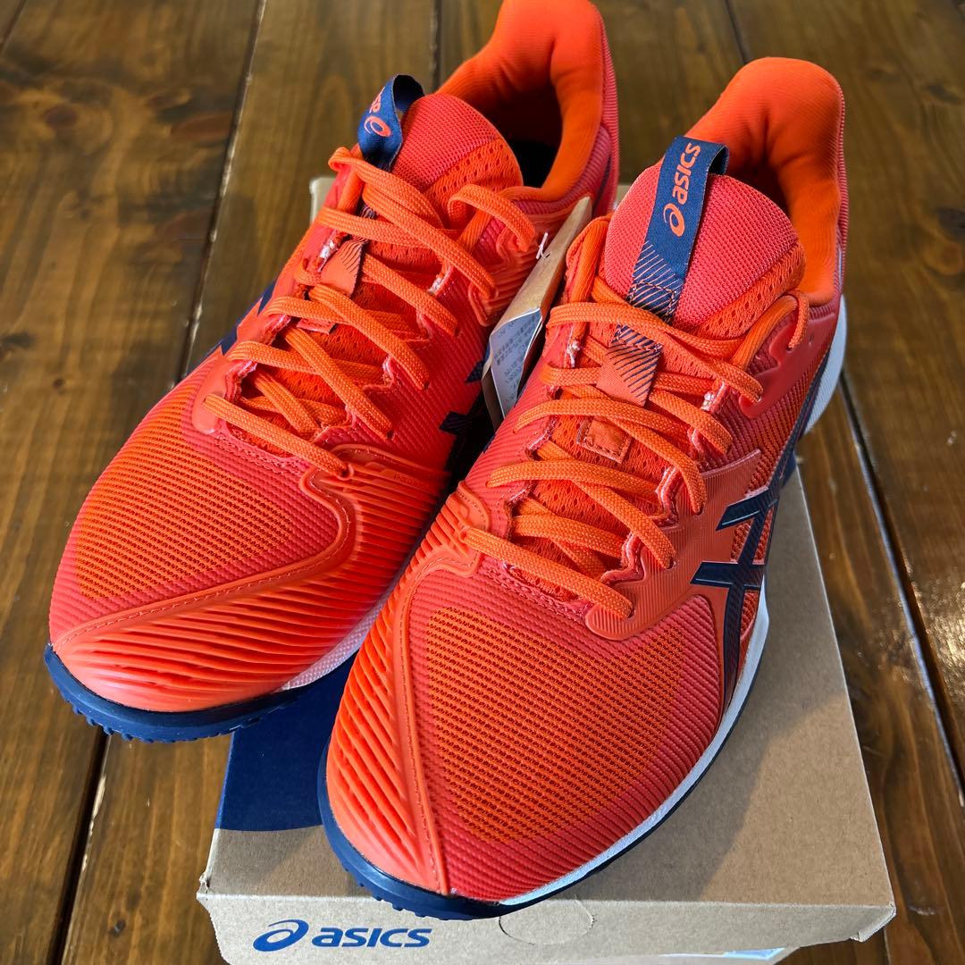 アシックス　メンズテニスシューズ ソリューションスピードFF3OC オムニクレー