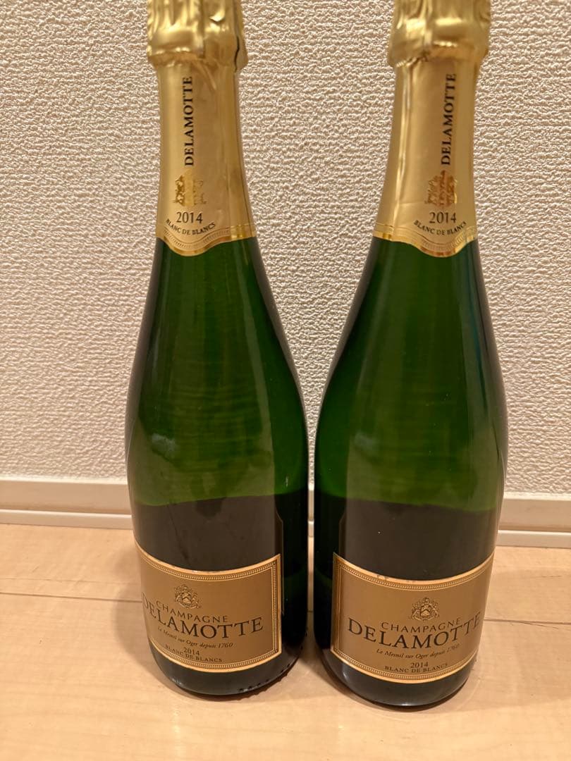 ドゥラモット ブリュット ブラン ド ブラン ミレジメ 2014 2本セット