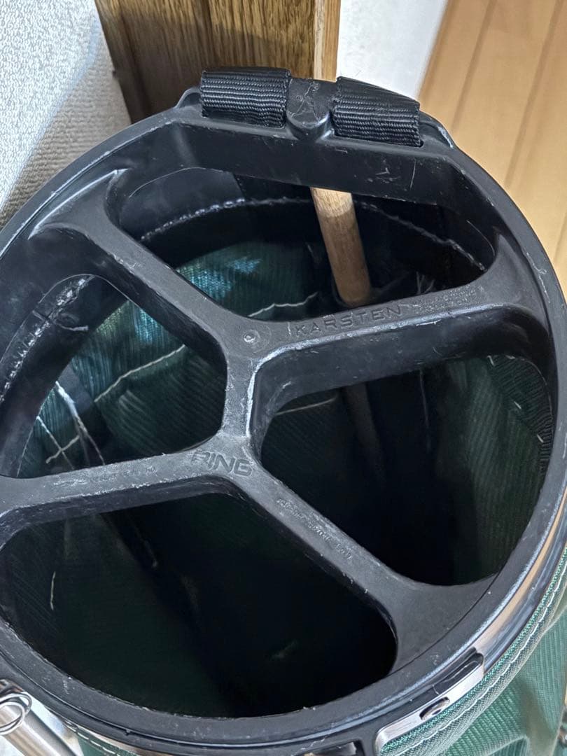 超希少初期モデルPING ピンスタンド型　キャディバッグ　ゴルフバッグ【4分割】