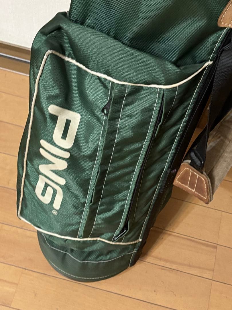 超希少初期モデルPING ピンスタンド型　キャディバッグ　ゴルフバッグ【4分割】