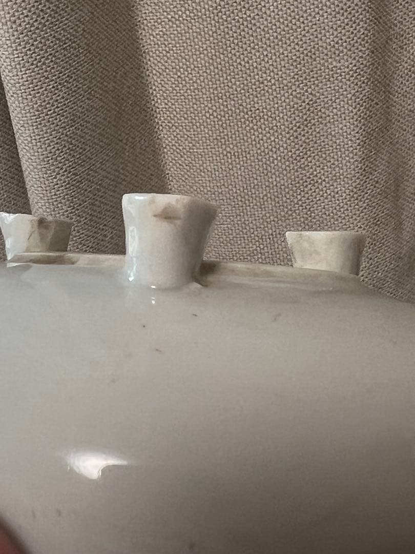 中国白磁香炉、徳化白磁