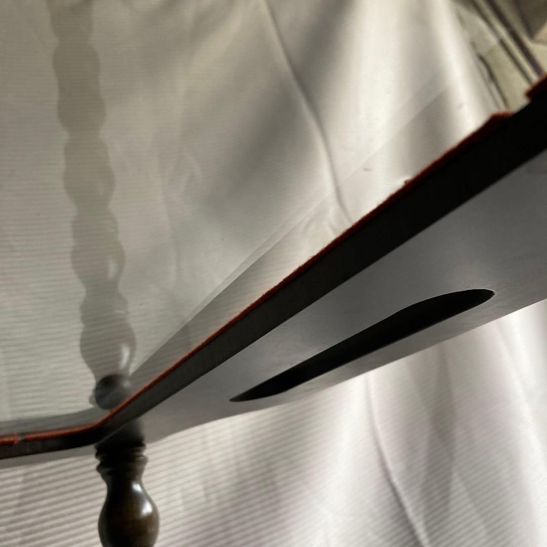 古道具　木製トロリーワゴン