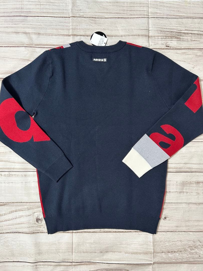 新品タグ付き　アドミラル　ゴルフ　admiral GOLF ニット　セーター　M