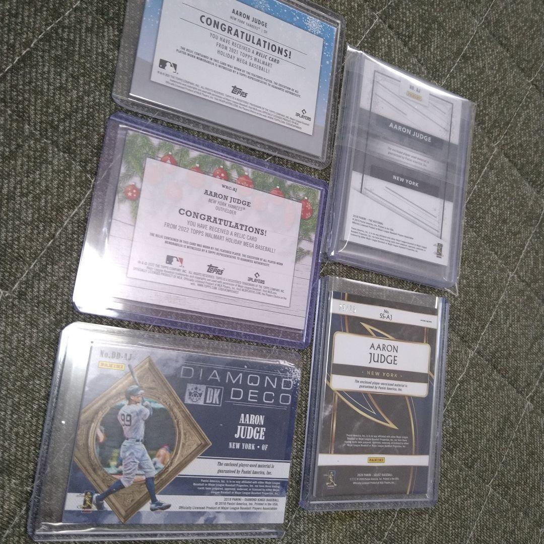 MLB アーロン・ジャッジ　ジャージカード