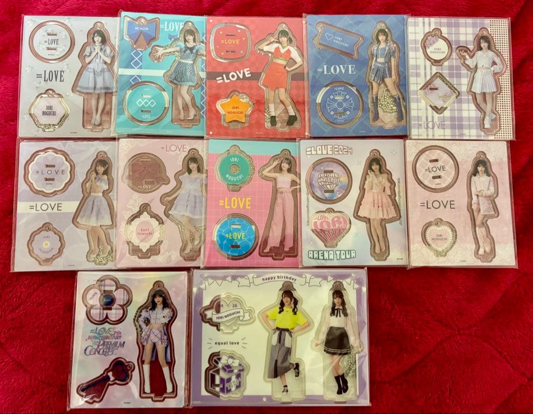 野口衣織 アクリルスタンド まとめ売り