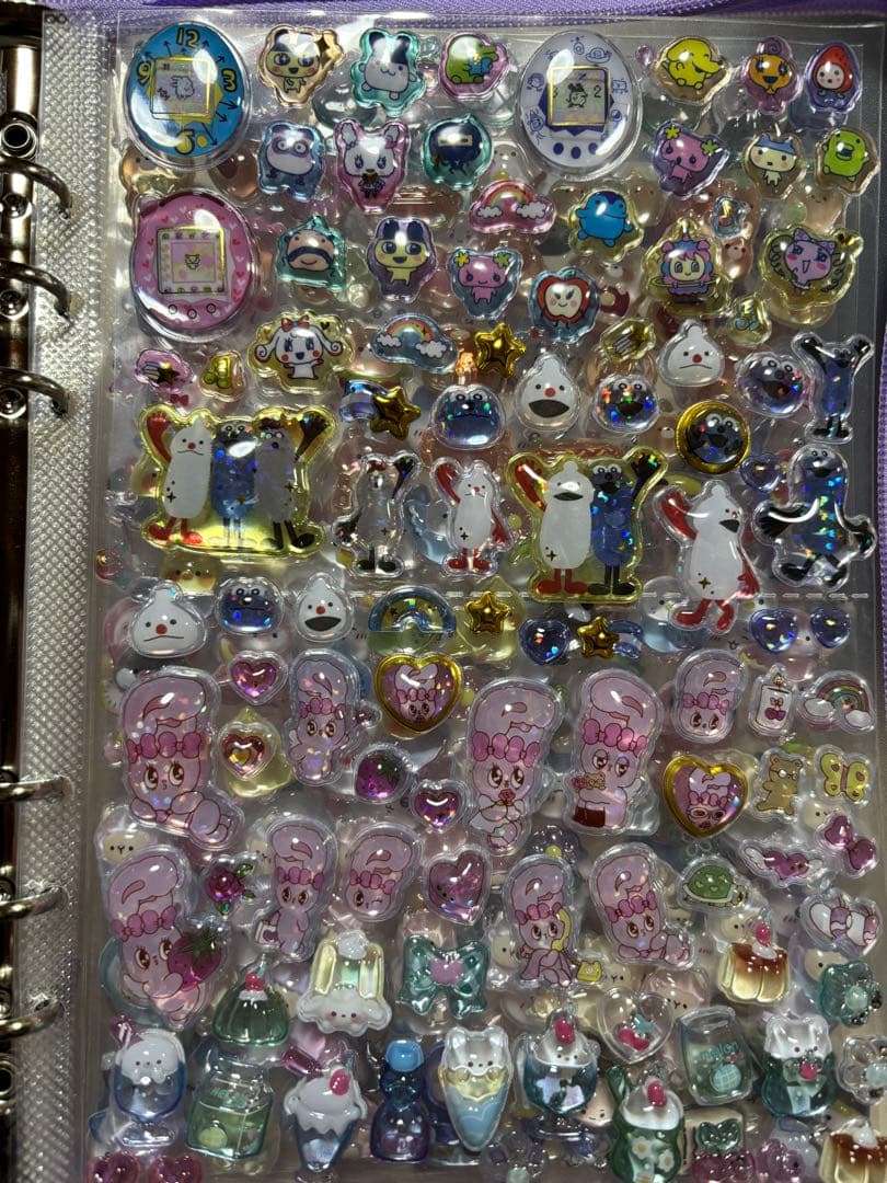 ボンボンドロップシール　シール帳完成品