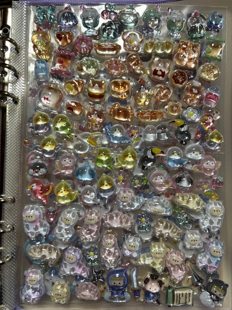 ボンボンドロップシール　シール帳完成品