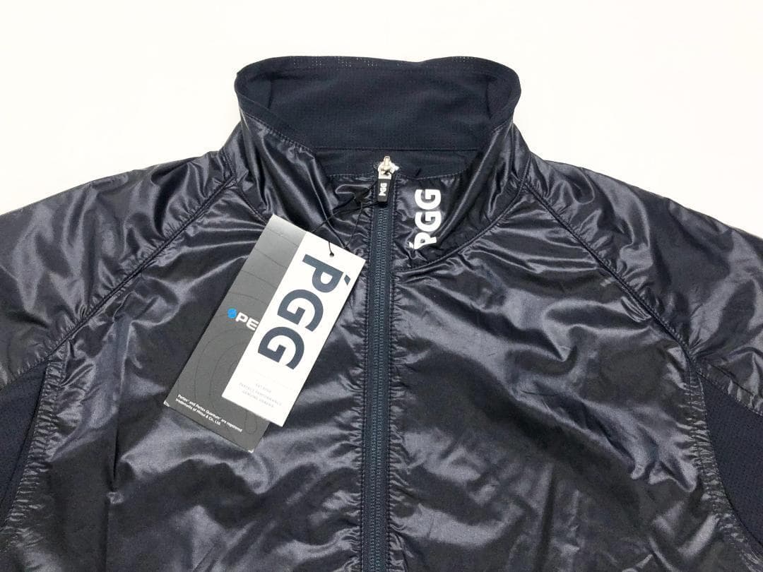 ○★新品 未使用 PGG パーリーゲイツ パーテックス セットアップ ネイビーM