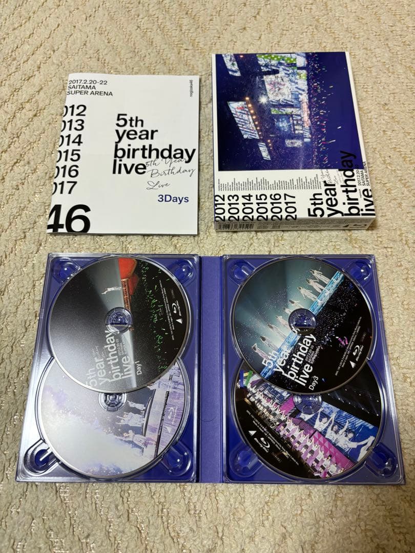 5th year birthday live Blu-ray完全生産限定\"豪華盤
