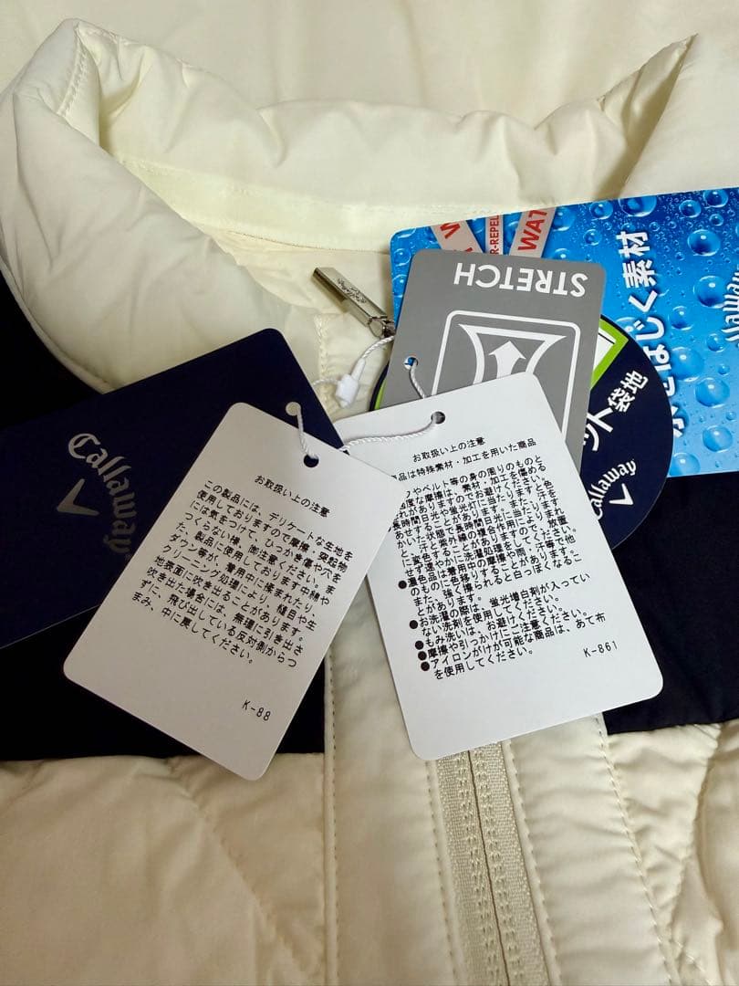 【Callaway】 冬ウェア ダウンベスト