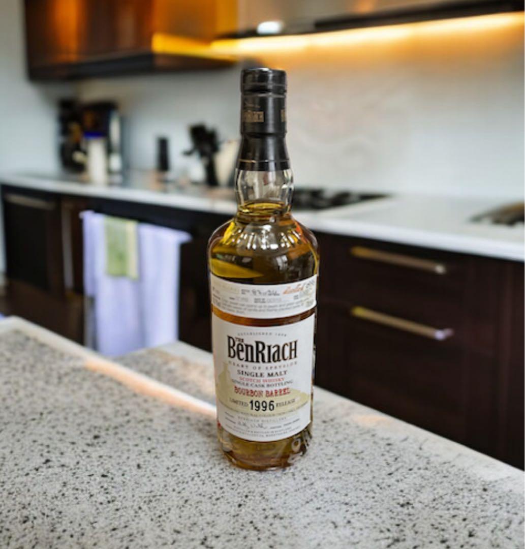 スコッチウィスキー限定品　ベンリアック１９９６リミテッドリリース　バーボンバレル
