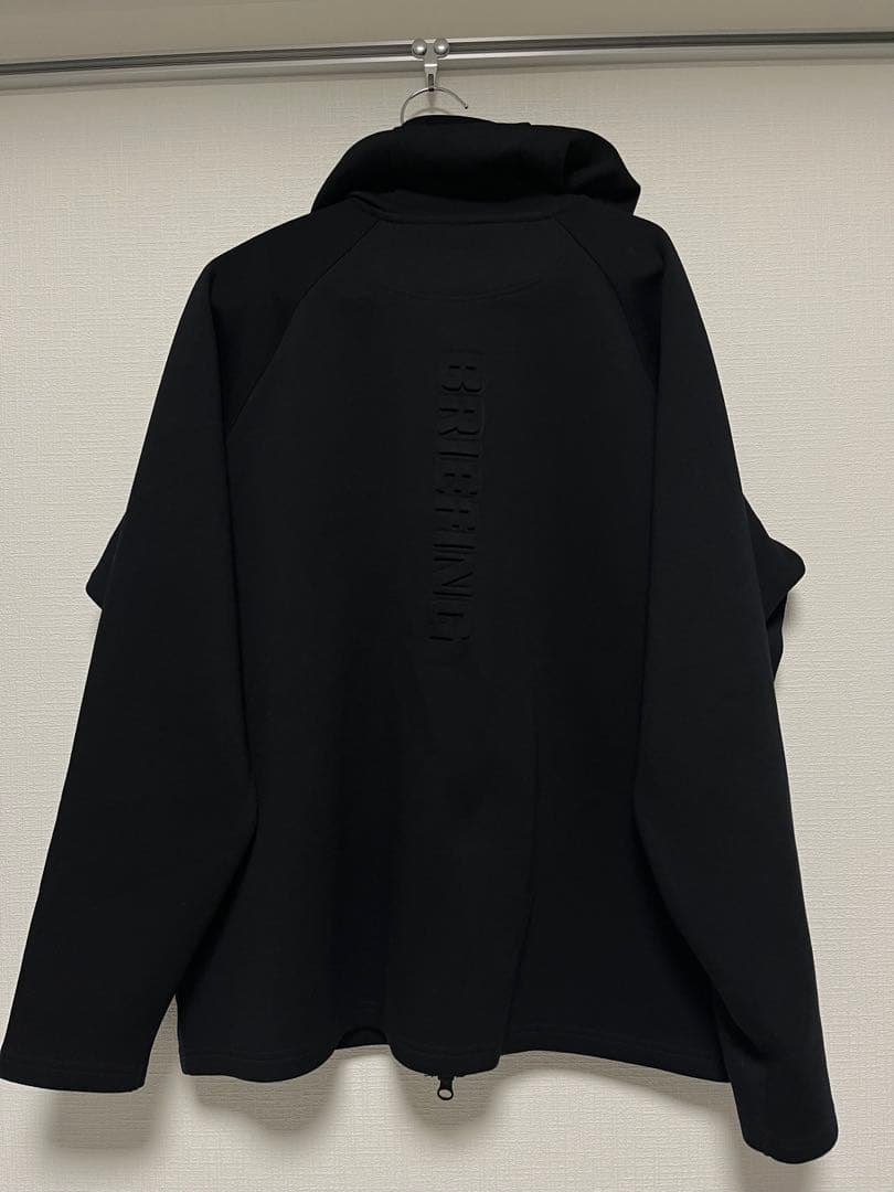 Ｌサイズ‼️ブリーフィング ウォーム ロゴ ライン パーカー BRG243M62