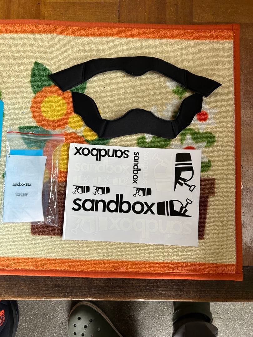 sandbox ICON 1.0 ヘルメット グレー/レッド