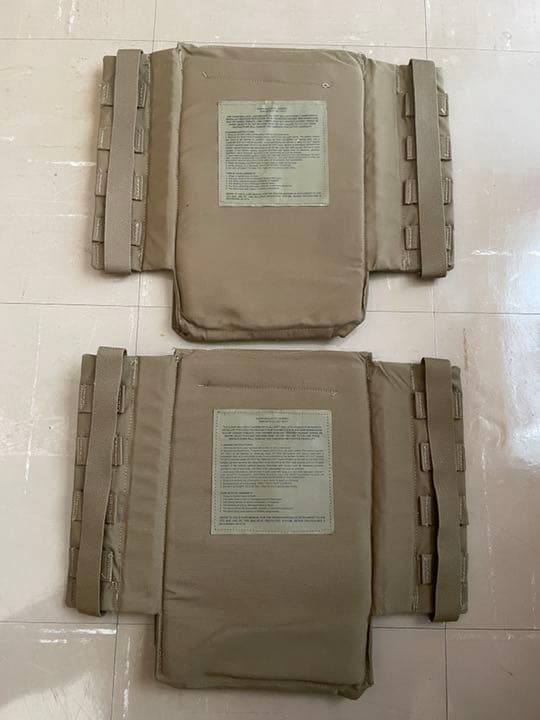 米軍放出 USMC S-SAPI BALLISTIC CARRIER 2枚セット