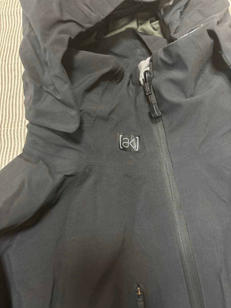 【希少】【美品】バートンak ゴアテックス ジャケットブラック　インナー付き