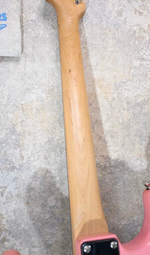 Bacchus BST Alder バッカス 旧ロゴ アルダー ピンクギター