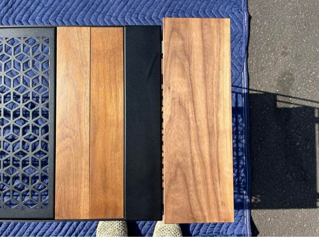 CAMP GEEKS ウォールナット×レザー天板