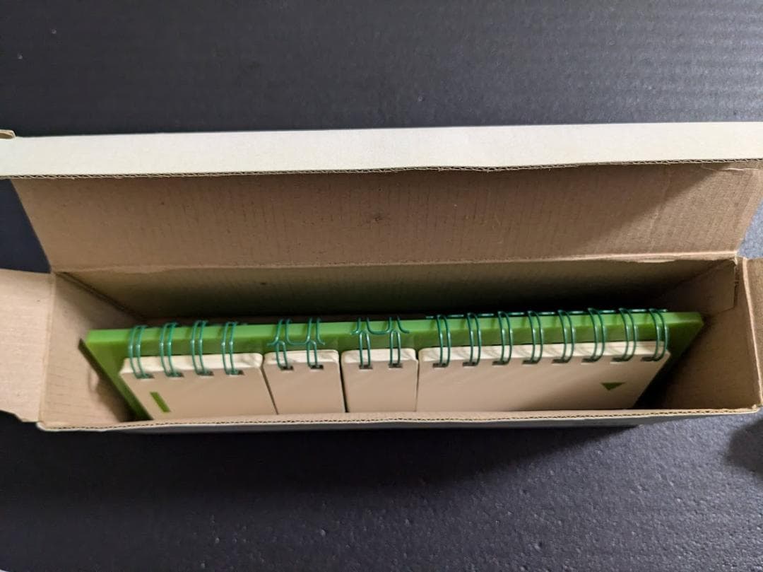 LINEの親会社ネイバー社のノベルティグッズ：日めくり卓上カレンダー