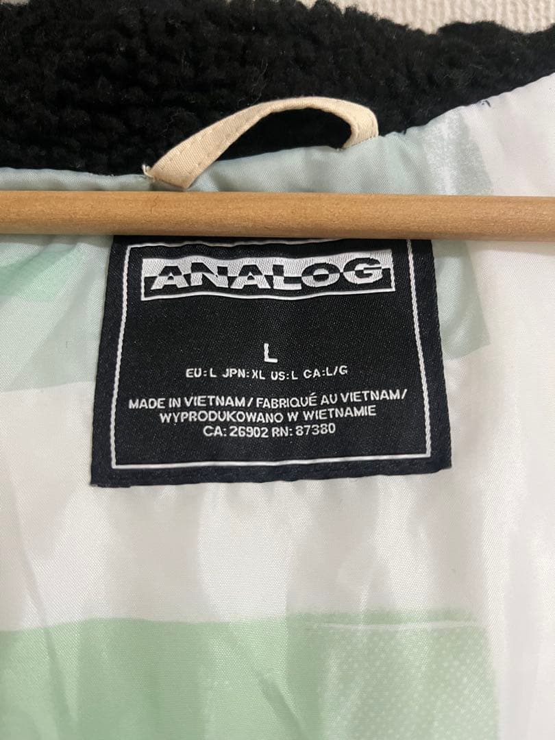 スノボウェア　スキーウェア　バートンBurton アナログ AGロゴ ボアフード