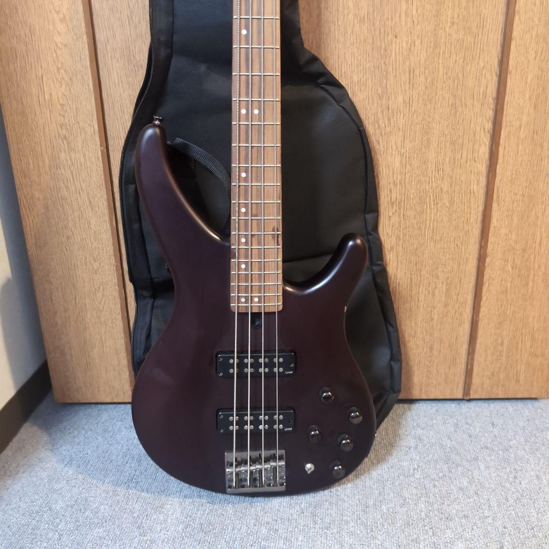 YAMAHA エレキベース TRBX504 TBR 専用ケース付き