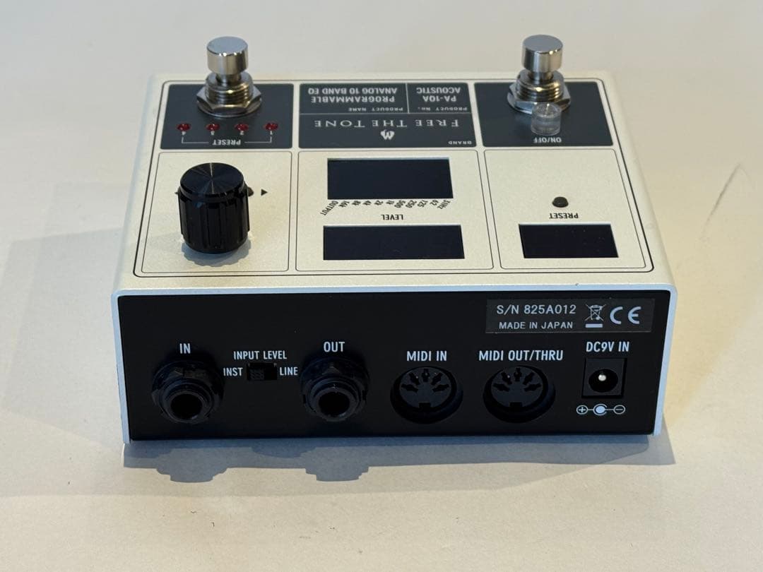 FREE THE TONE PA-1QA ACOUSTIC イコライザー