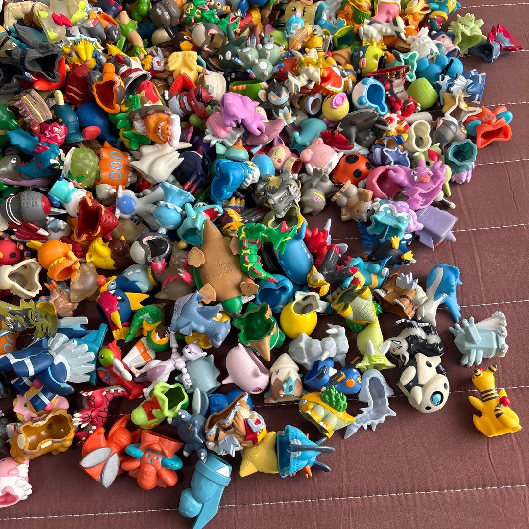 モンコレ　ポケモンキッズ　クリア　指人形　ポケモン　フィギュア　約955匹　大量
