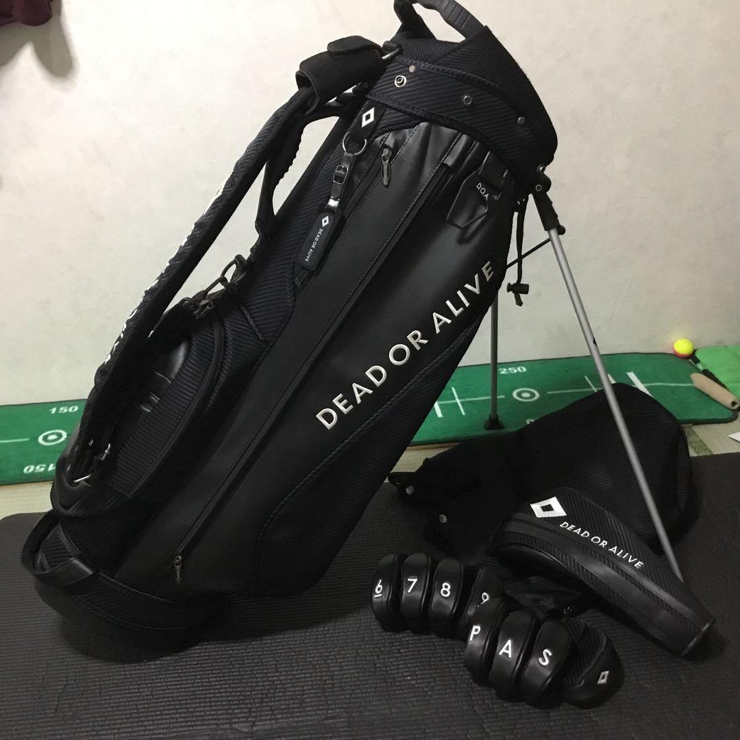 エポン　遠藤製作所　DEAD OR ALIVE キャディーバッグ　ヘッドカバー付