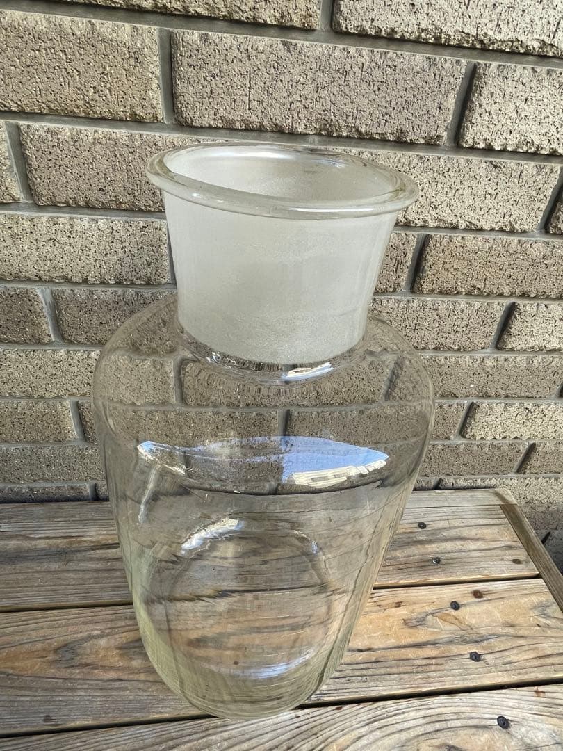 昭和レトロ　ガラス瓶　薬瓶　実験器具　特大サイズ　高さ約43センチ
