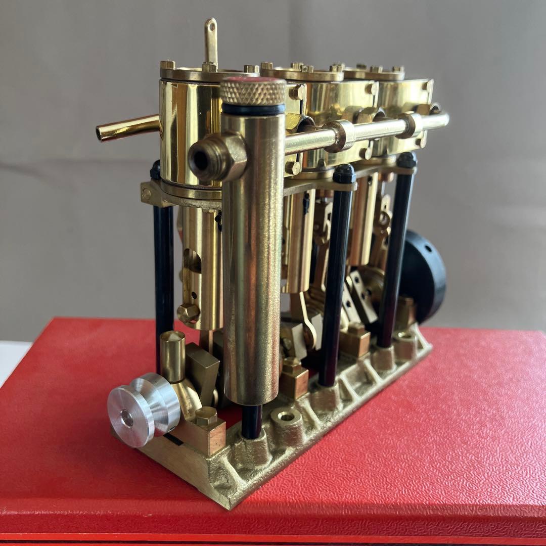 SAITO モデル スチーム エンジン T3DR & ボイラーB3