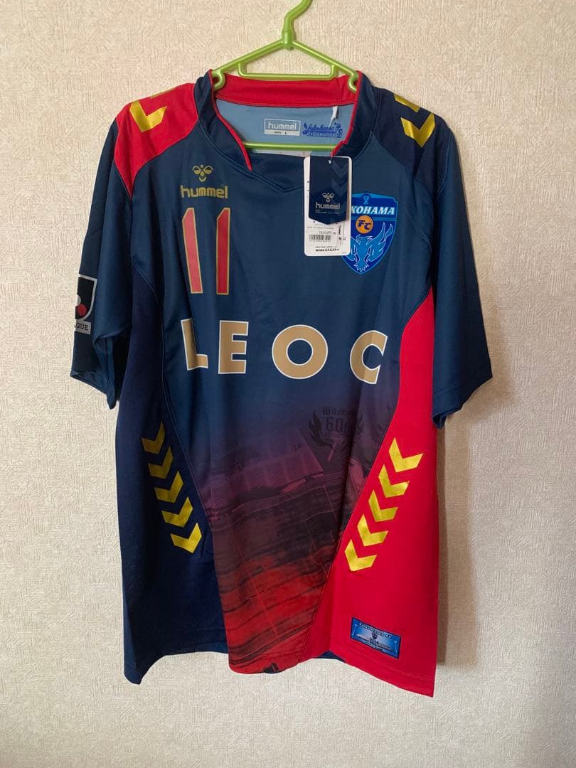 『限定ユニフォーム』横浜FC 三浦知良選手モデル ユニフォーム Lサイズ