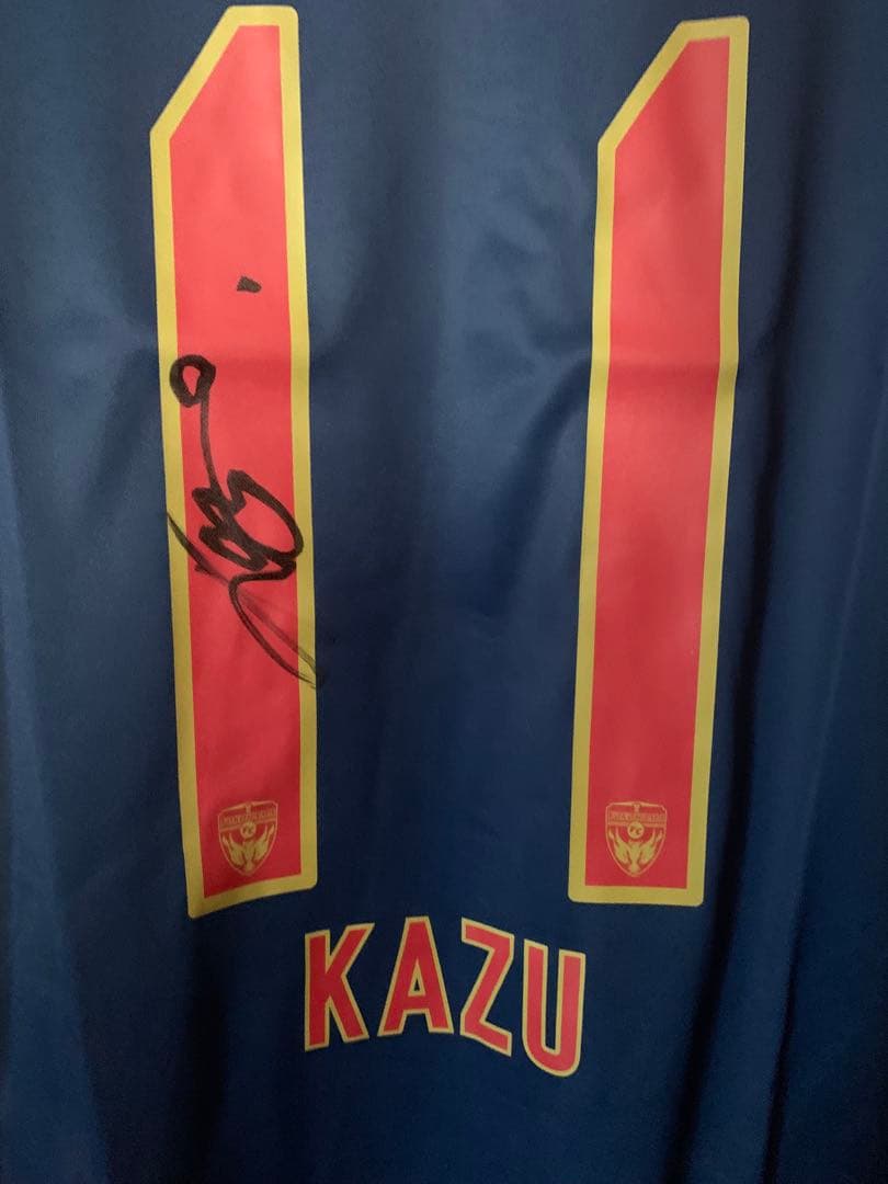 『限定ユニフォーム』横浜FC 三浦知良選手モデル ユニフォーム Lサイズ