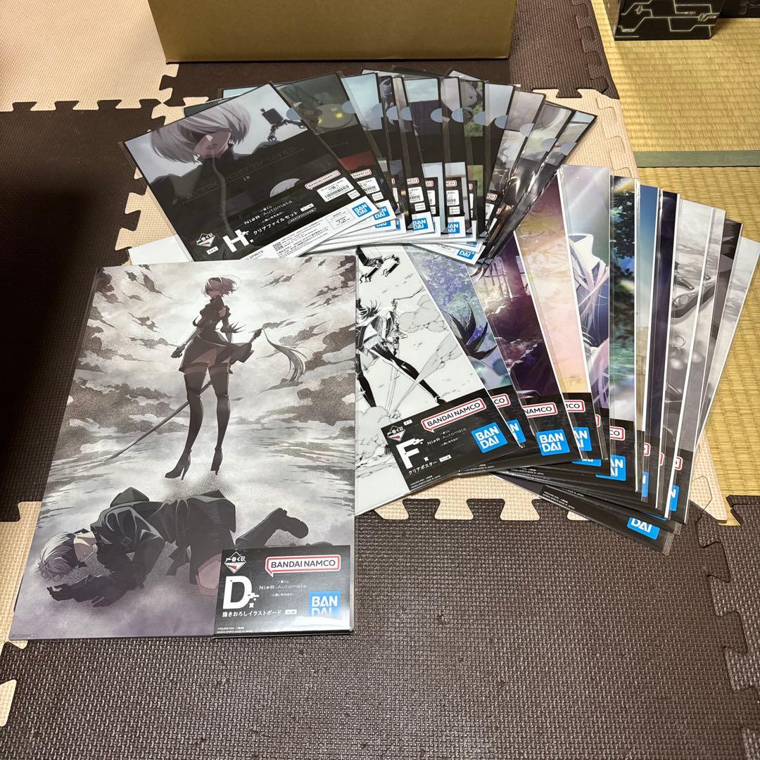 一番くじ ニーアオートマタ A・B・C・D・E・F・G・H・ラストワン賞