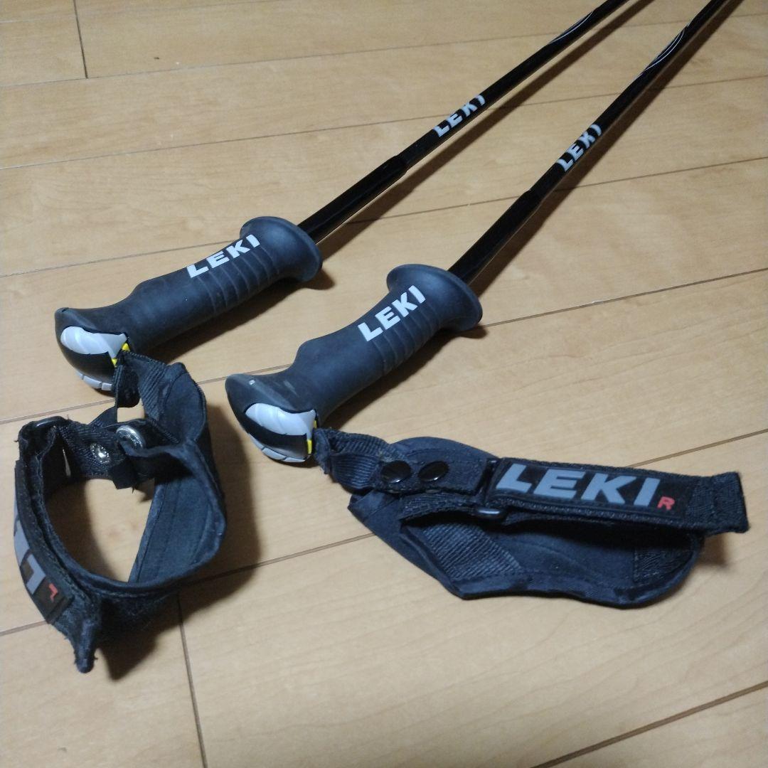 レキ　LEKI スキーストック　カーボン　105cm　スキーポール