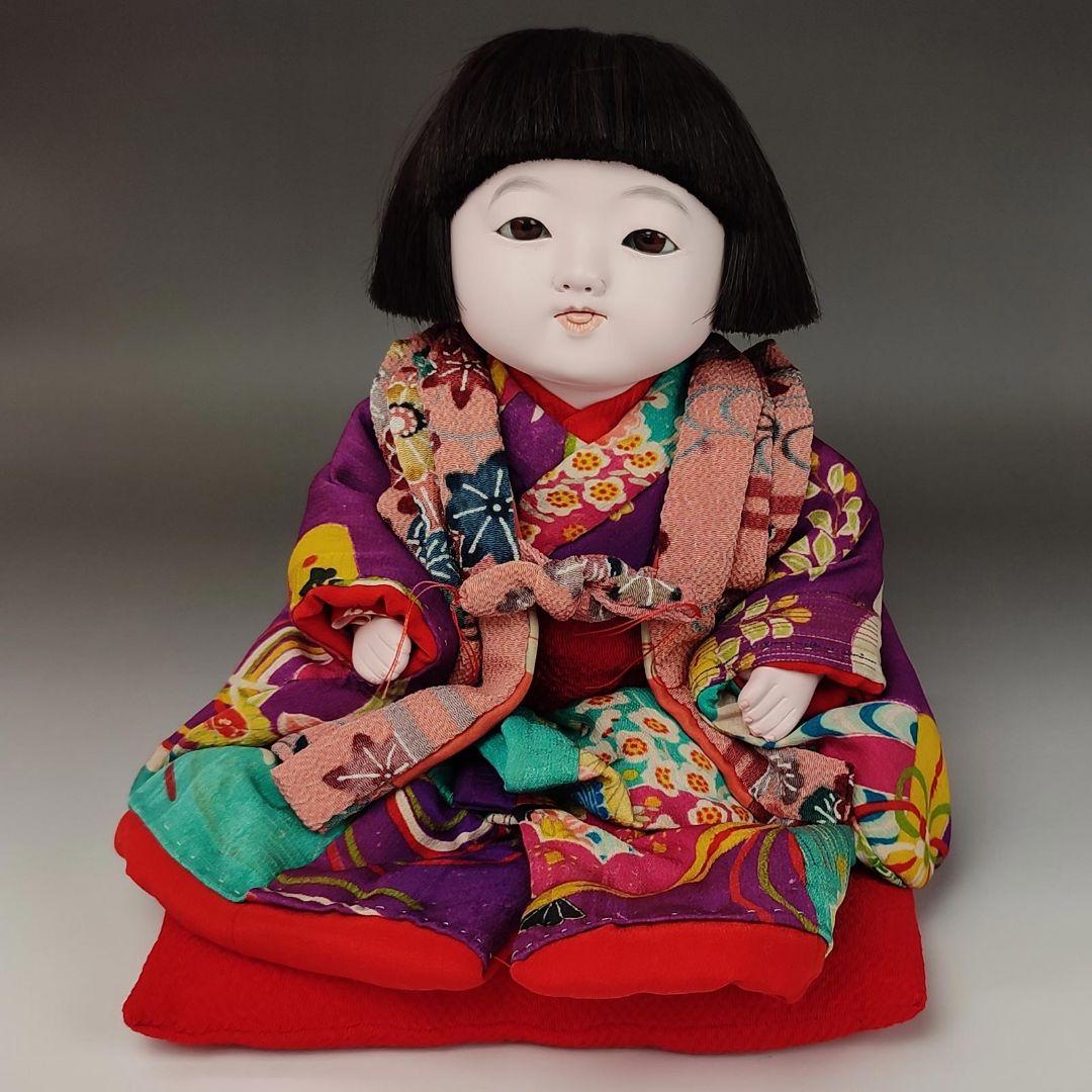 松乾斎東光作　10号おさな人形　女の子