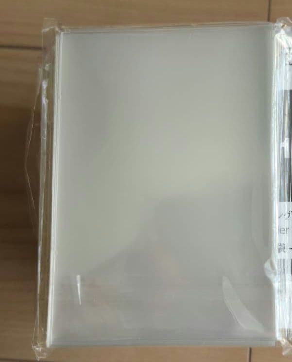 最安値 廃盤 未開封1万枚 トレカスリーブ 硬め ダイソー