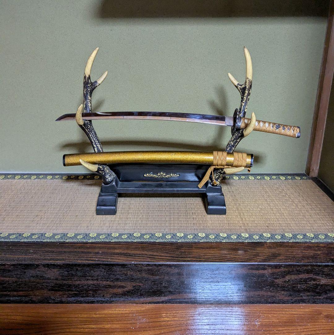 日本刀 模造刀 太刀 脇差 刀 インテリア コレクション コスプレ 2本まとめ売