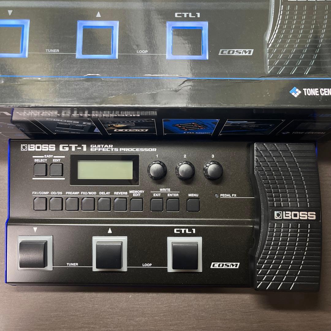 【美品】BOSS GT-1 ACアダプター・電池付き