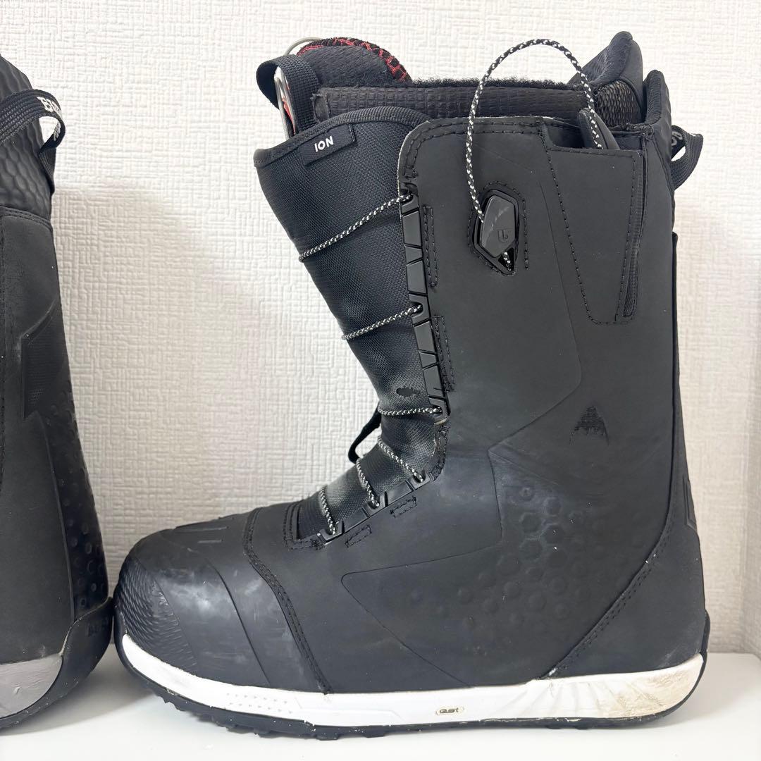 BURTON ION スノーボードブーツ ブラック/レッド 27.5cm