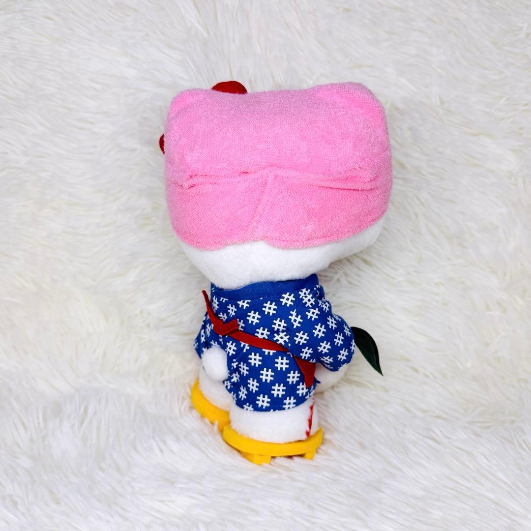 希少 美品 キティ ご当地 ぬいぐるみ マスコット 鹿児島限定 桜島大根