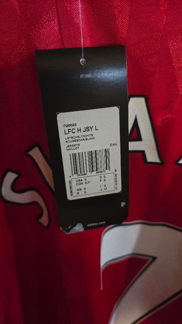 リバプール 【正規品】未使用タグ付き　10/12  スアレス 7