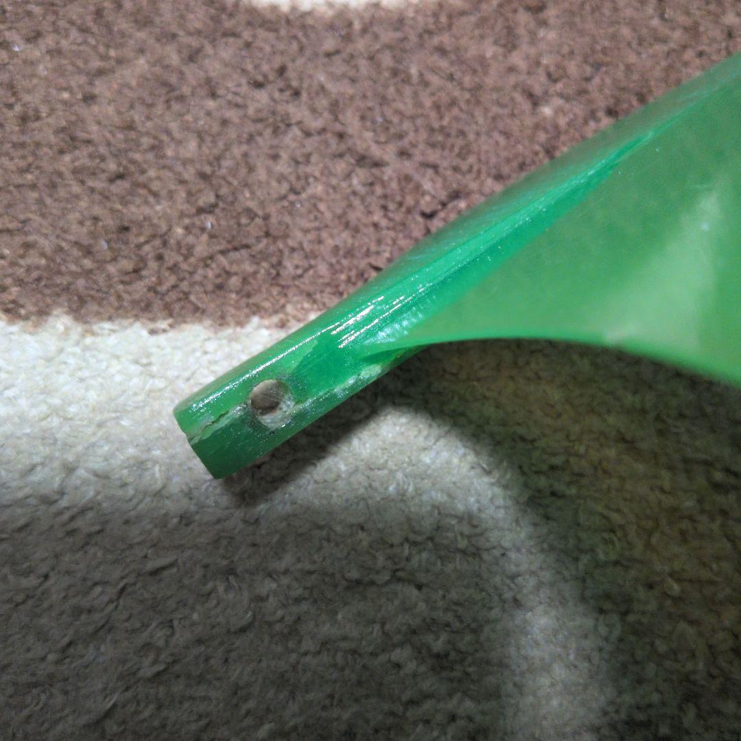 FIBRE GLAS FIN CO サーフボードフィン 緑　特大サイズ