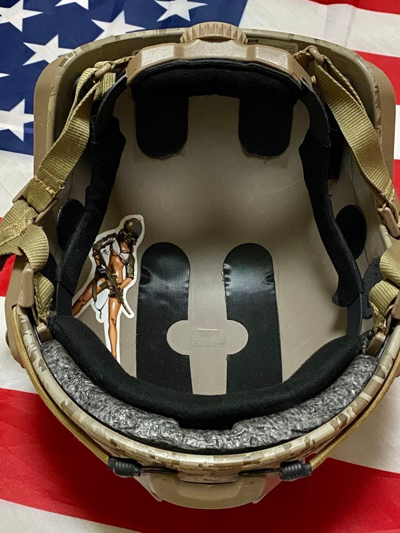 水転写 FMA マリタイム ヘルメットaor1 devgru